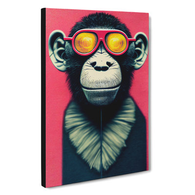 The Funky Monkey - Wrapped Canvas