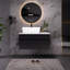 Petit meuble-lavabo flottant simple 31,5 pouces avec lavabo