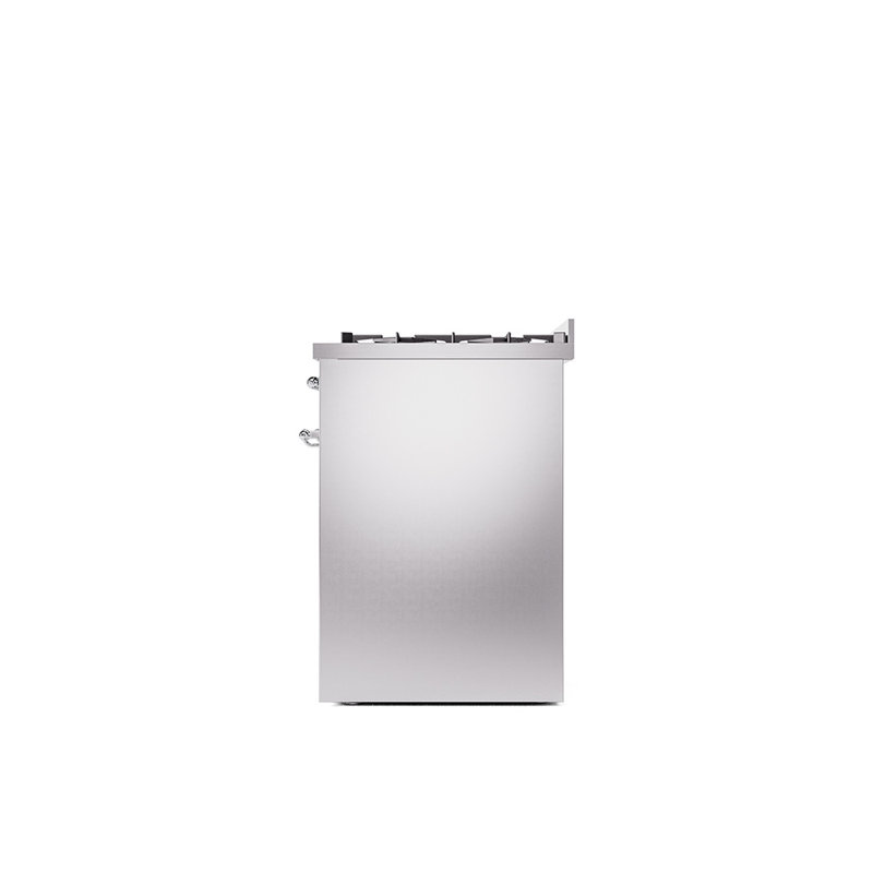 ILVE Nostalgie II 30 in Dual Fuel Range, Blue Gray/Chrome, Natural Gas