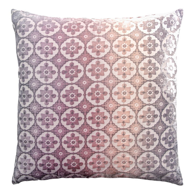 Small Moroccan Square Pillow Cover & Insert, 20" x 20", Opal