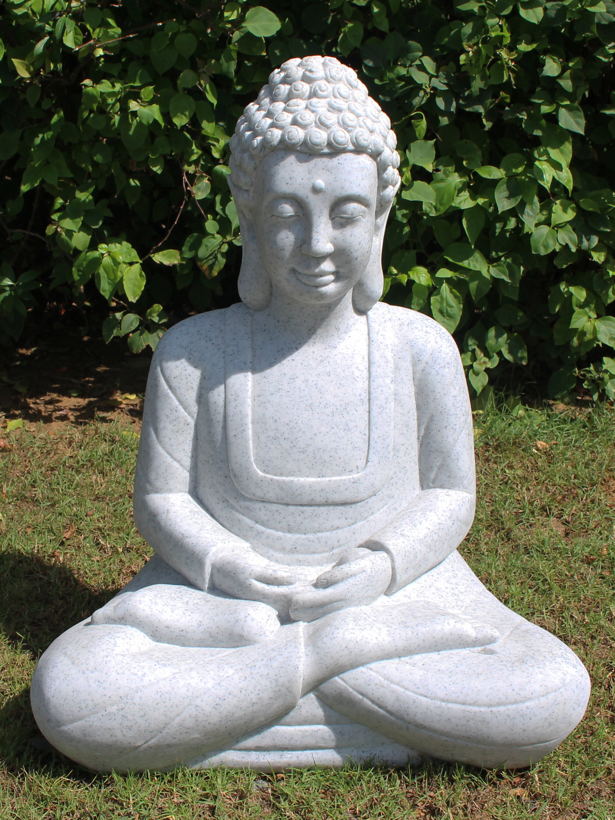 ENIGMA Meditating Buddha Granite Large | Wayfair.co.uk