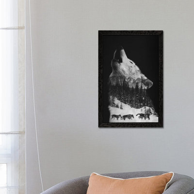Wolfpack by Andreas Lie - Print on Canvas