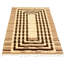 Tapis marocain en laine nouée à la main de style nouvel âge pako 4 pi 10 po x 8 pi 1 po