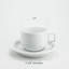 Tasse à espresso et soucoupe