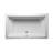 Boulders 66" x 40" Freestanding Combination Solid Surface Bathtub-60772245