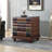 Book-Inspired Cabinet with Embossed Details