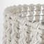 Catania 30" Hanging Shade With Cream Braided Rope-1102814120-1102814122