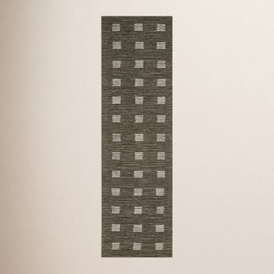 Lanora Hand-Tufted Geometric Wool Rug
