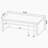 Rectangular Engineered Wood Coffee Table