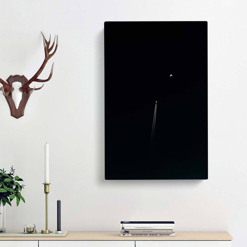 Airplane to the Moon - Wrapped Canvas, 76cm H x 50cm W x 3cm D
