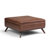 Owen 36"W Upholstered Square Coffee Table Storage Ottoman with Lift Top and Solid Wood Legs-91266672