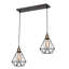 Biddle 2 - Light Black Pendant