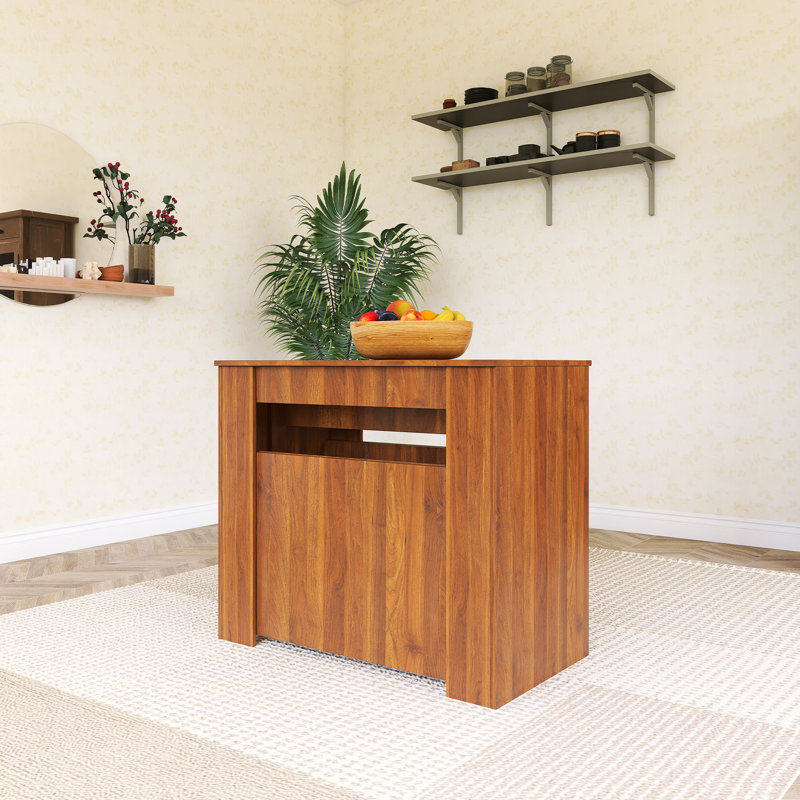 Multifunctional Extendable Console Table, Walnut
