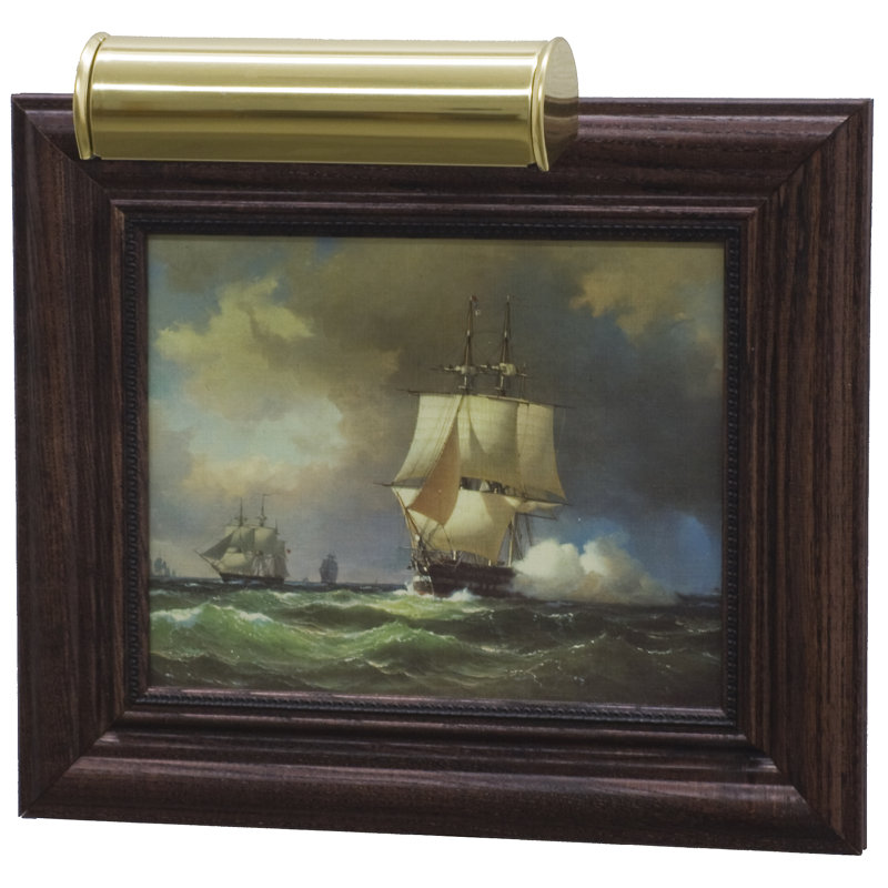 Éclairage pour image 2 lumières, Laiton poli