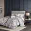 Ensemble de literie chic et moderne, polyester, style transitionnel pour la maison