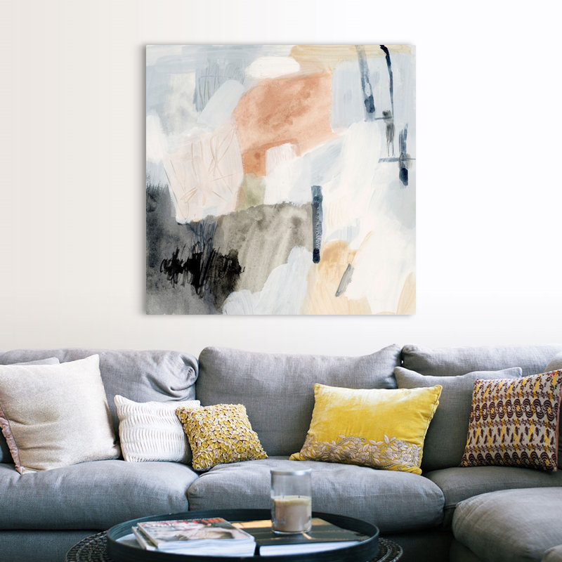 Singe II par Victoria Barnes, reproduction d'art sur toile, Toile tendue, H 48 po x l 48 po x P 1,25 po