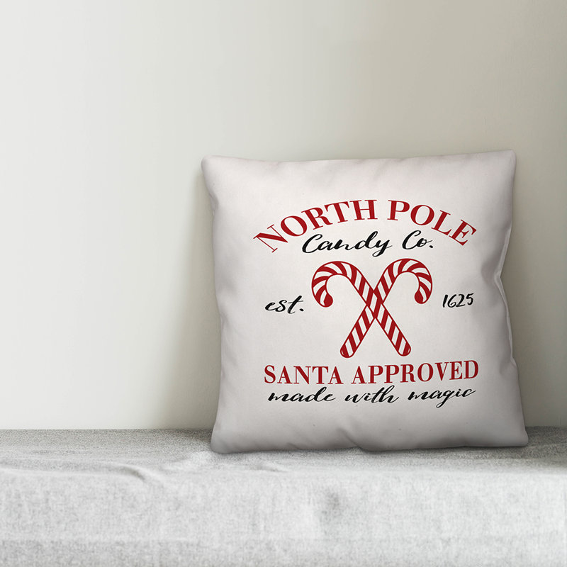  Coussin North Pole, Extérieur, 16 po x 1 po