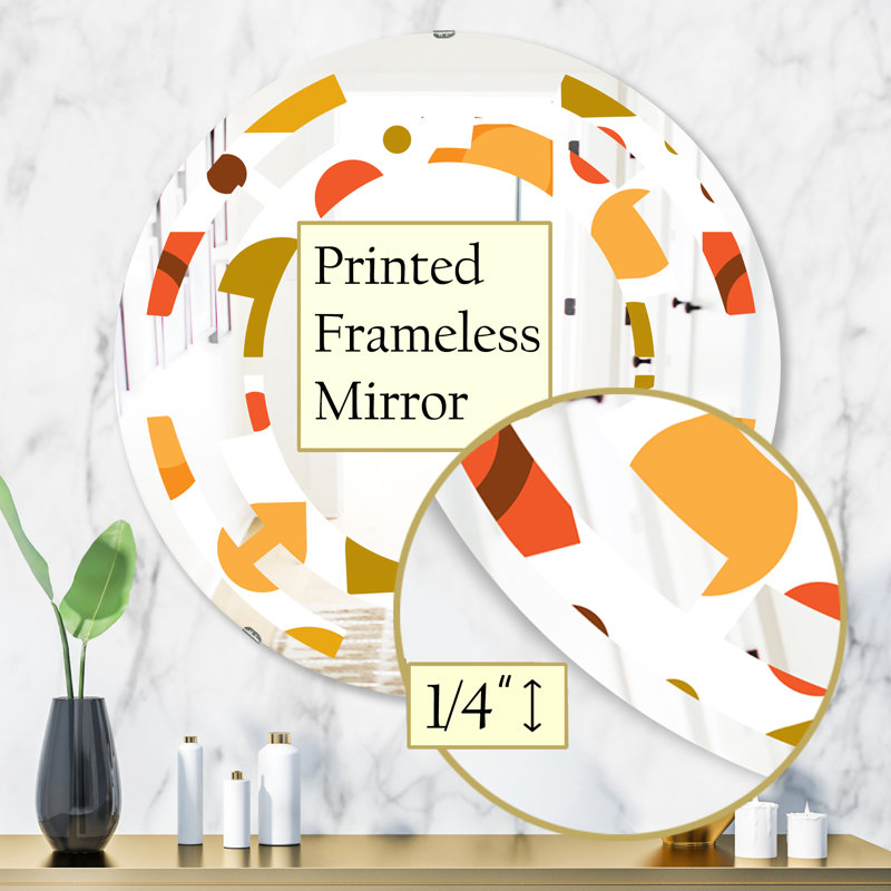 Miroir mural Space, H 31,5 po x l po