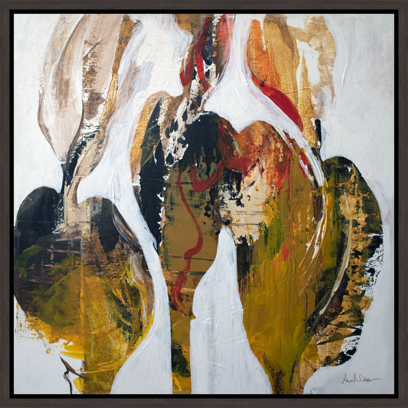 Red Ginger Seed Pods Painting by Alexander NikAnpour, Image Brush Gel