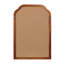 Miroir de coin 20 po x 30 po en bois massif, idéal pour toutes les pièces et un usage polyvalent-129591027-129591026