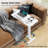  Adjustable Overbed Table - Folding Portable Laptop Desk With Gas Spring Height Adjustment