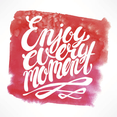 Enjoy Every Moment by Melazerg - Wrapped Canvas Painting