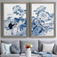 «Blue and White Asian Garden I», ensemble de 2 cadres photo-1543470076-1543470077-1543146962