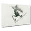 The Snowboarder in Abstract - Wrapped Canvas-55302982