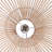 Boho Rattan Pendant Light Fixture for Dining Room