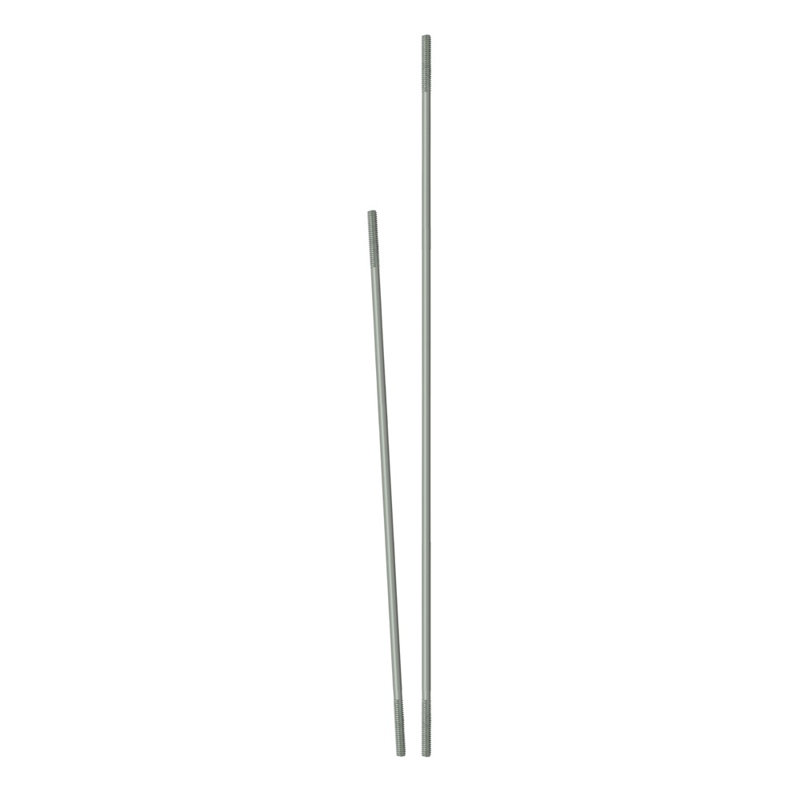 Deltana 18EXTROD 18" Flush Bolt Extension Rod Satin Stainless Steel Finish