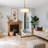4-Light Drum Chandelier with Fabric Shade