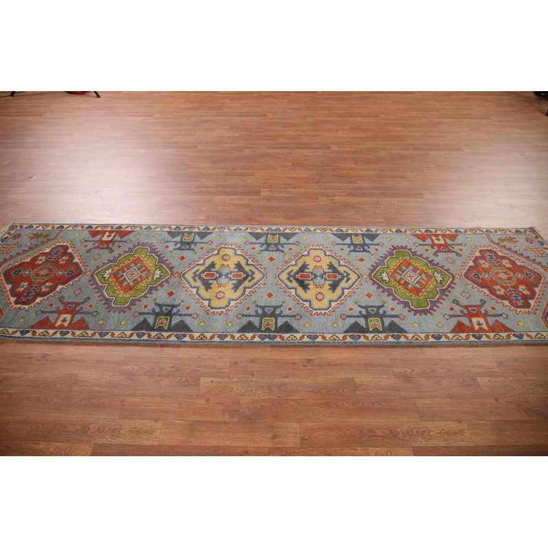 Tapis oriental géométrique 3x9