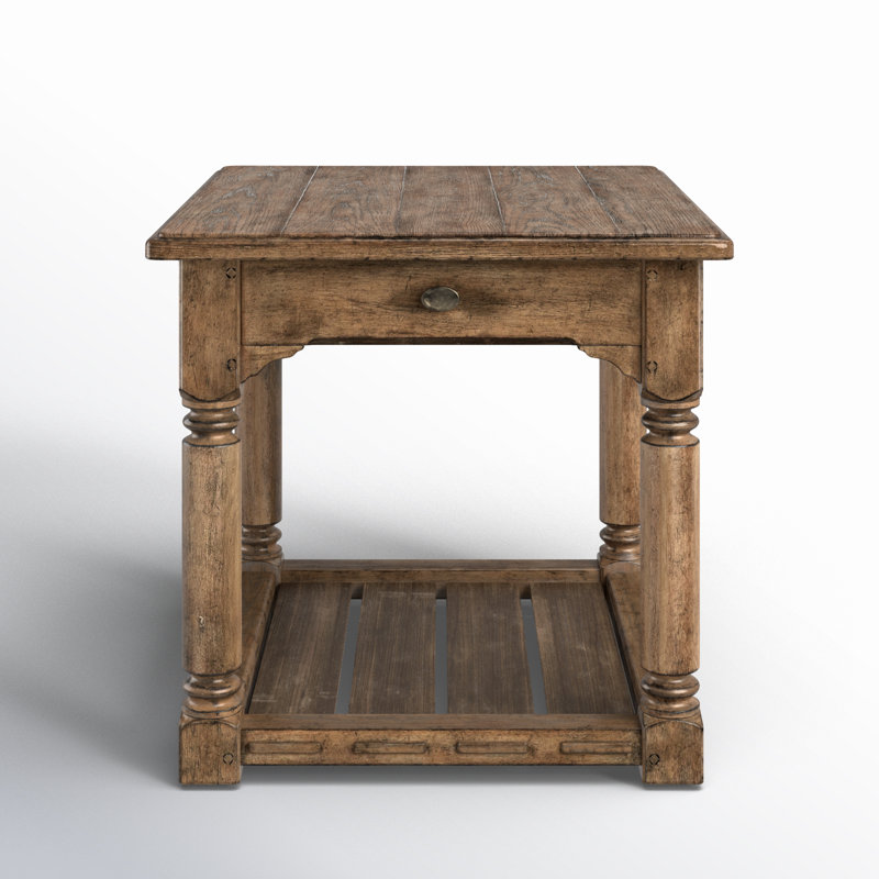 25" H End Table with Storage