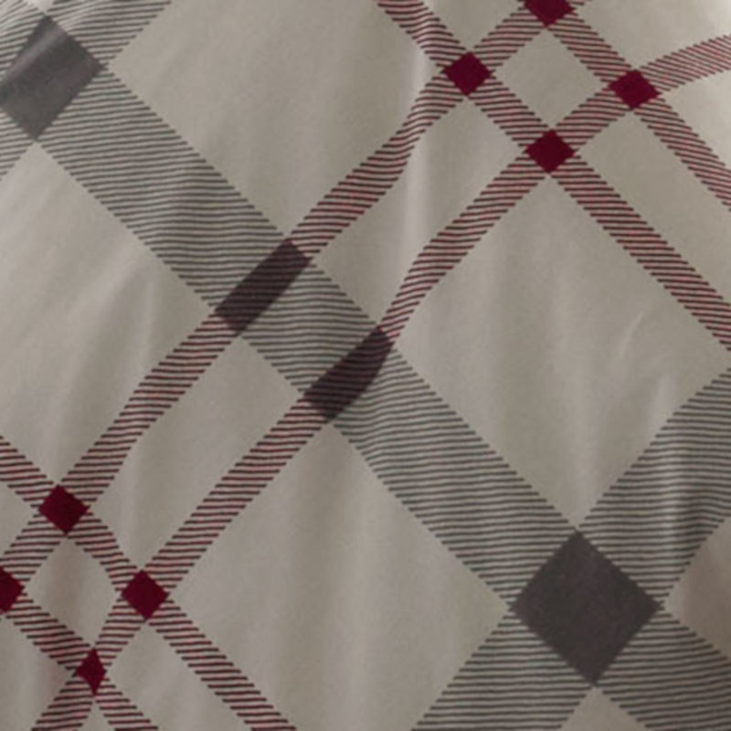 Eddie Bauer Portage Bay Grey Cotton Comforter Set, Full/Queen Comforter + 2 Shams