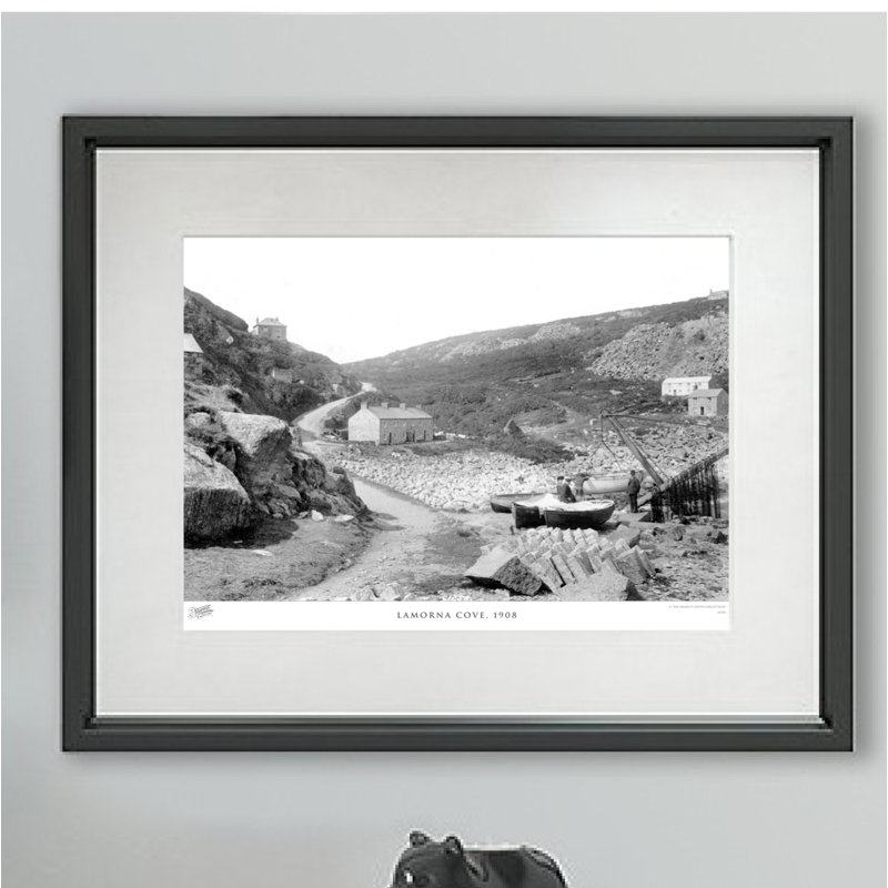 Lamorna Cove, 1908 - Single Picture Frame Print, 45cm H x 60cm W x 2.3cm D