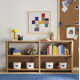 Versa 33'' H x 70'' W Solid Wood Standard Bookcase