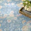 Tapis gris anthracite multicolore de 7 pi 6 po x 9 pi 10 po Nourison Botanical Washables-716337585-717033551