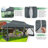10'Wx20'D Heavy Duty Canopy Tent, Pop up Gazebo with Netting Screened-104650883