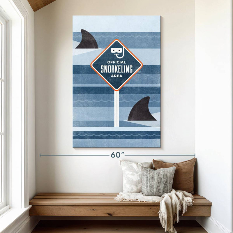 Senne Official Snorkeling Area, 51" H x 34" W