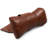 Leather/Suede Throw Pillow-975779241