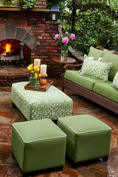 Outdoor Ottomans