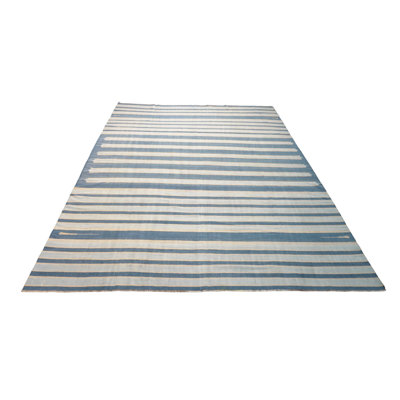Dhurrie Hand Woven Wool Area Rug