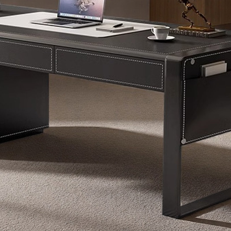 Bureau minimaliste et élégant, H 29,52 po x l 62,99 po x P 27,55 po