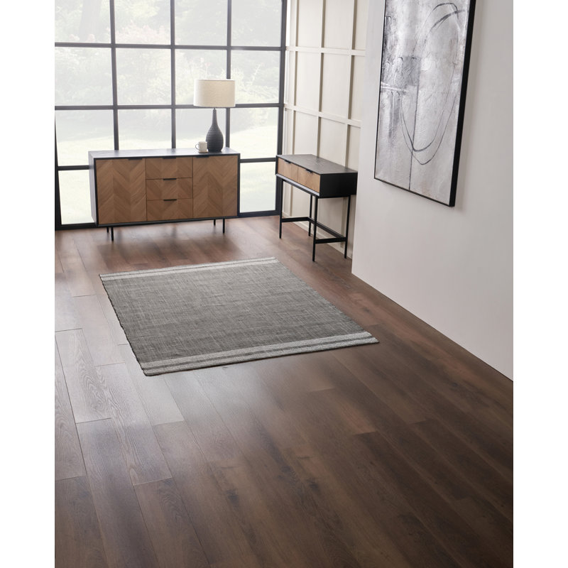 Striped Hand Loomed Indoor / Outdoor Area Rug, Rug