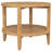 Isbell Maple Brown Round Solid Wood Side End Table
