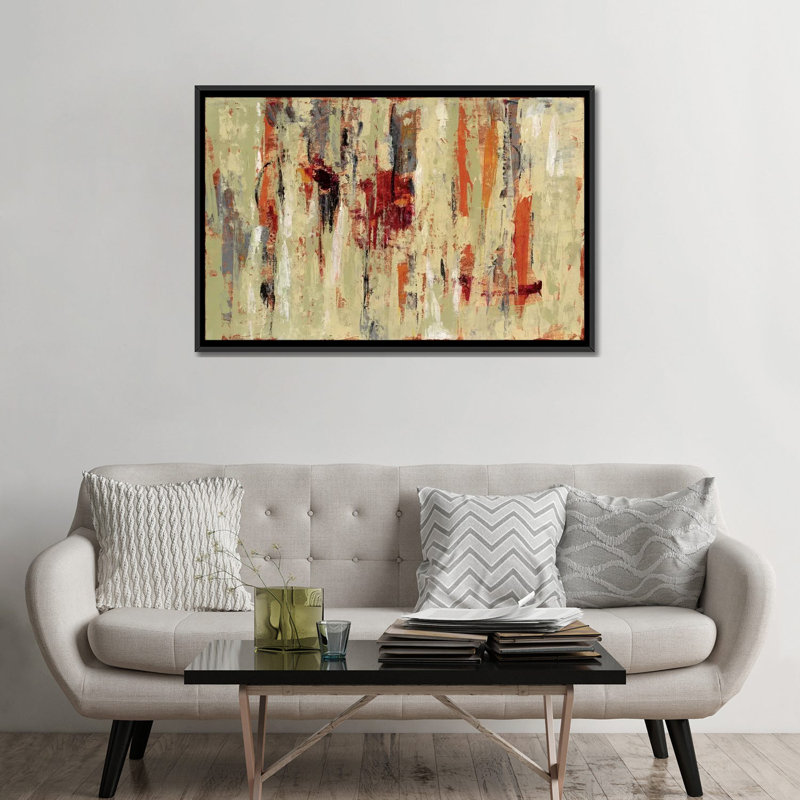 «Graffiti Wall I» par Silvia Vassileva, impression sur toile tendue, H 26 po x l 40 po x P 1,5 po, Toile tendue, Pas de tapis
