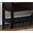 Vannes Espresso Storage Shoe Bench