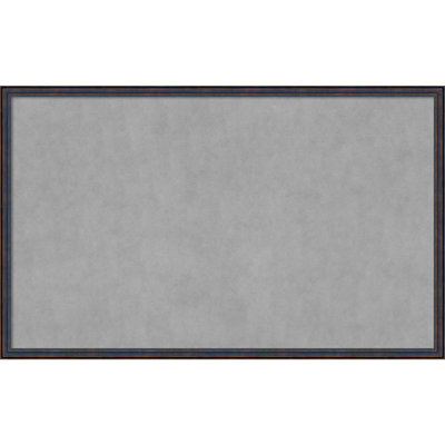 Tableau magnétique à cadre arrondi bronze foncé