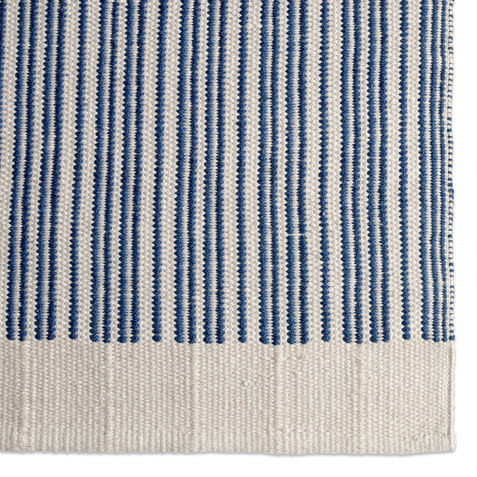 Chandlee Hand-Woven Striped Outdoor Rug, Rectangle 2' x 3'