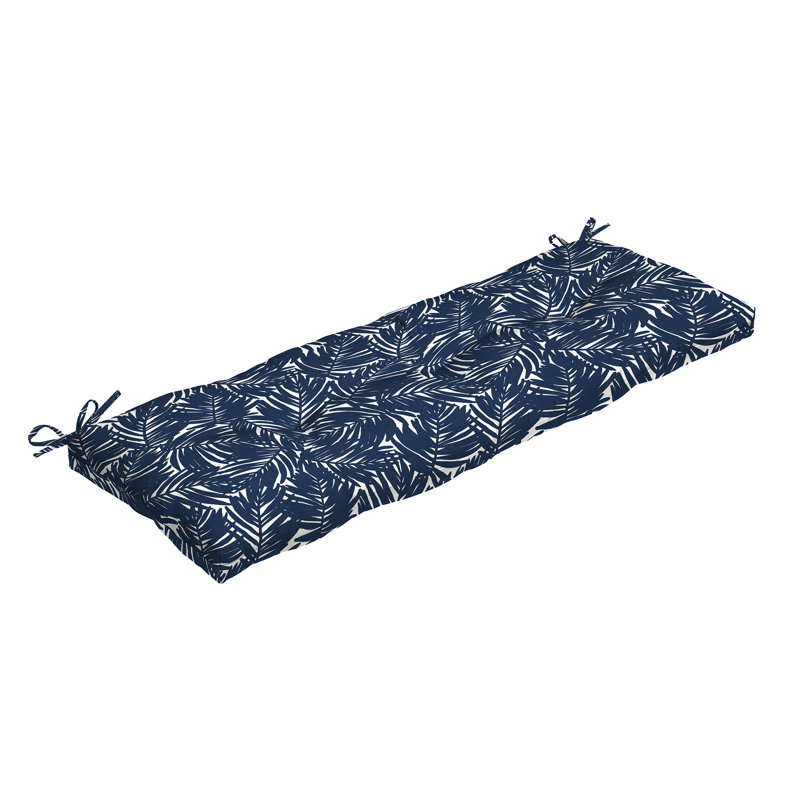 ARDEN 1 - Piece Outdoor Seat Cushion, Blue Polyviscose